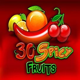 30 Spicy Fruits slot logo by Amusnet Interactive at Casombie Casino