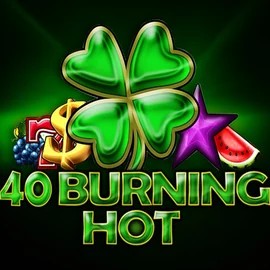 40 Burning Hot logo by Amusnet Interactive at Casombie Casino40 Burning Hot