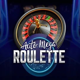Auto Mega Roulette slot logo by Pragmatic Play at Casombie Casino