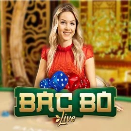 Official Live Casino logo: Bac Bo by Evolution at Casombie Casino