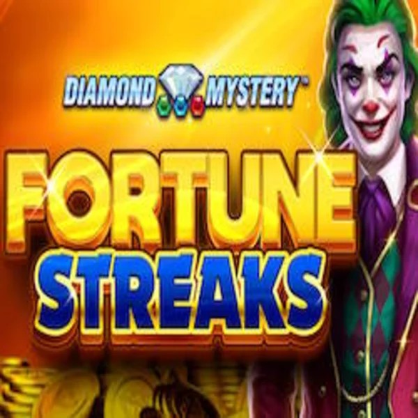 Diamond Mystery Fortune Streaks slot icon by Greentube, available at Casombie Casino