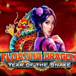Floating Dragon Year of the Snake casino game by Pragmatic Play – featured logo at Casombie Casino