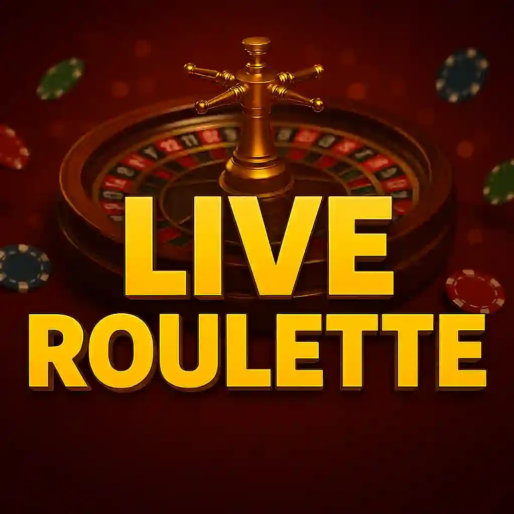 Live Roulette slot icon by Evolution, available at Casombie Casino