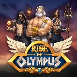 Rise of Olympus slot logo by Play'n GO at Casombie Casino