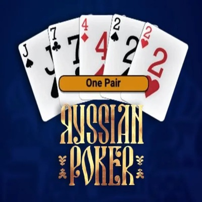 Russian Poker slot visual from OneTouch Games available on casombies.eu