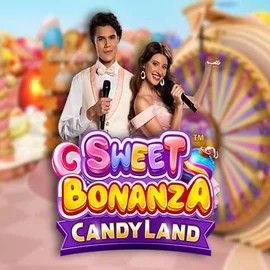 Sweet Bonanza Candy Land Live logo by Pragmatic Play at Casombie Casino