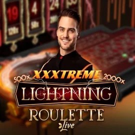 XXXtreme Lightning Roulette casino game by Evolution – featured logo at Casombie Casino
